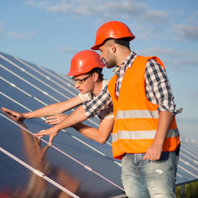worker-foreman-maintaining-solar-energy-panel